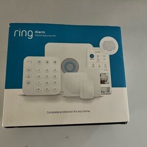 Ring Alarm Security Kit in White and Blue